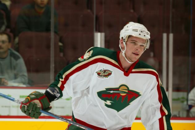 Zbyněk Michálek v dresu Minnesota Wild při zápase