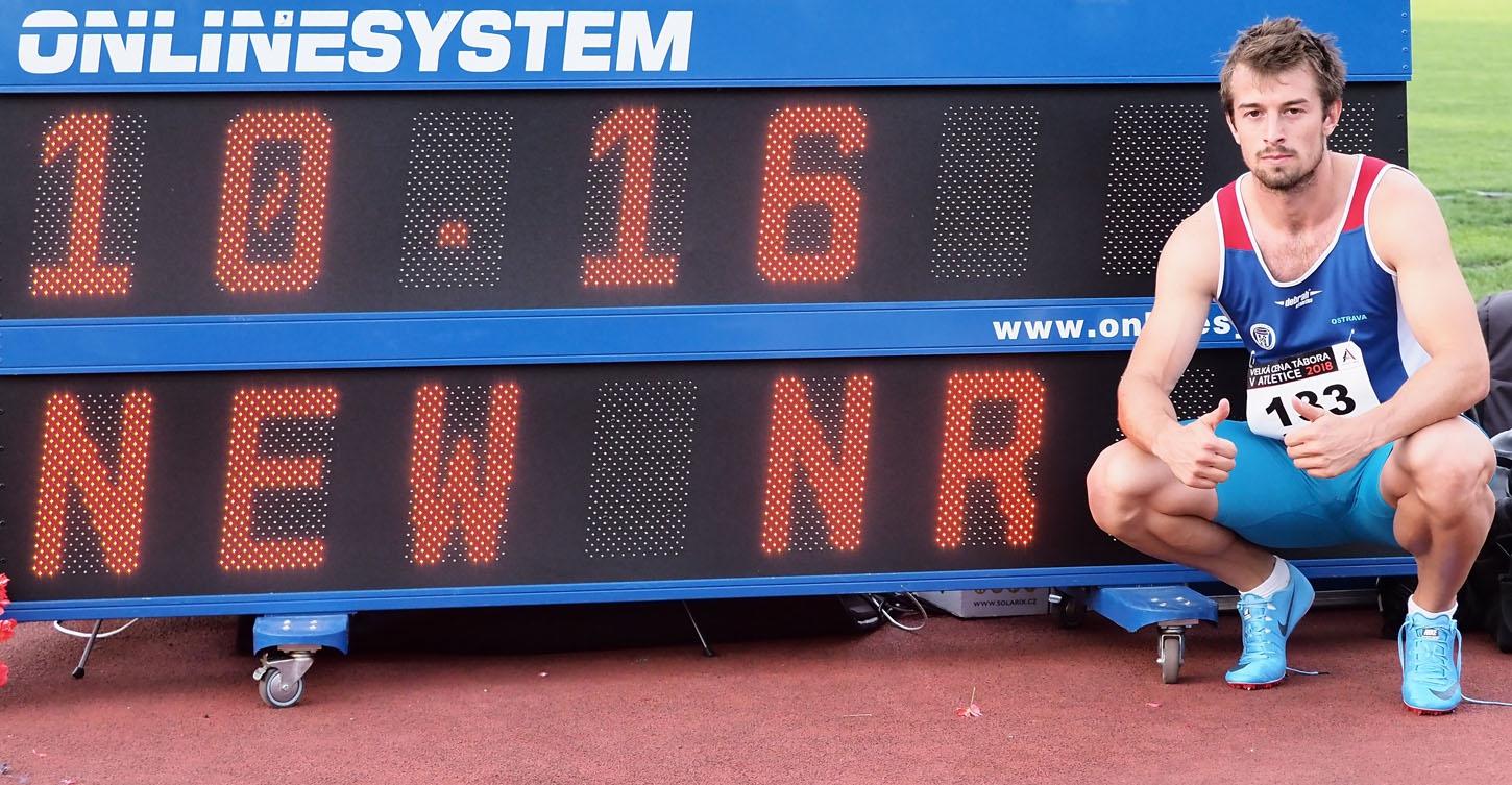 Zdeněk Stromšík, atletika